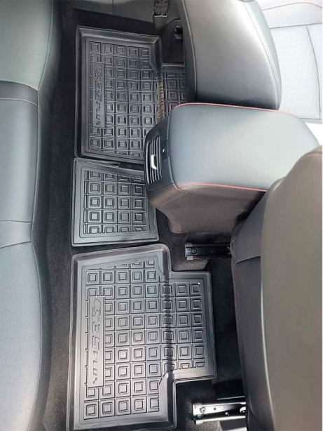 Коврики в салон Changan CS35 Plus (2022-…) Резиновые Avto-Gumm. Фото 16