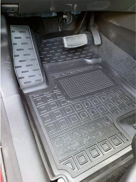 Коврики в салон Changan CS35 Plus (2022-…) Резиновые Avto-Gumm. Фото 10
