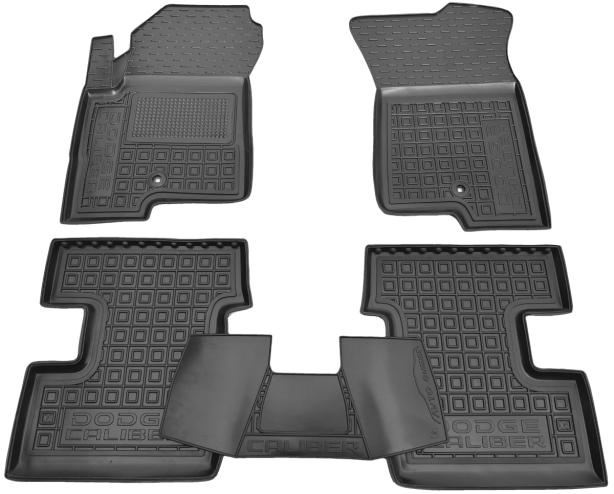 Коврики в салон Dodge Caliber (2007-2012) Резиновые Avto-Gumm. Фото 22