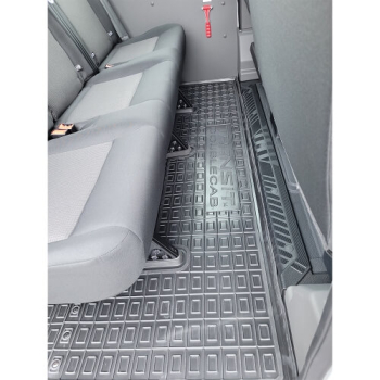 Коврики в салон Ford Transit (2014-...) 1+2 DoubleCab (2-й ряд) (Avto-Gumm). Фото 8