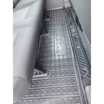 Коврики в салон Ford Transit (2014-...) 1+2 DoubleCab (2-й ряд) (Avto-Gumm). Фото 2