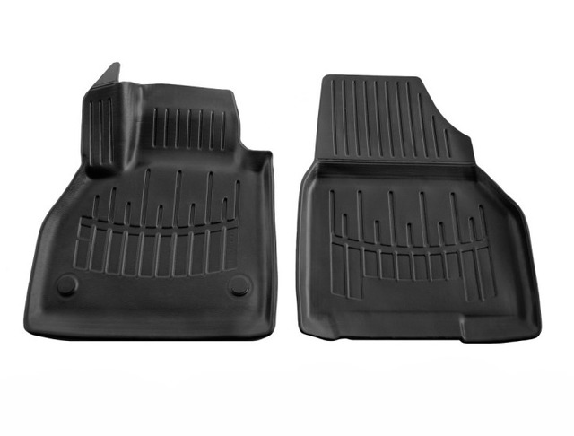 Передні 3D килимки Renault Kangoo II (2008-2020) з бортиками 30 мм (Stingray)