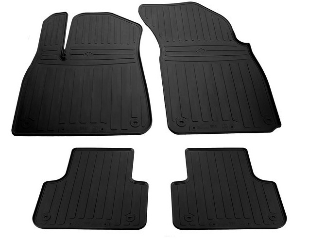 Гумові килимки Audi Q8 (2018-...) комплект з 4 штук (Stingray)