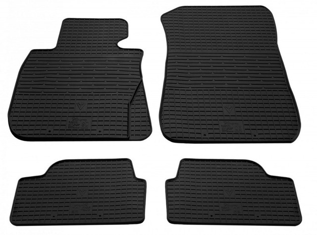 Резиновые коврики Bmw 1 (E81) 2004-2011 комплект из 4 штук Stingray