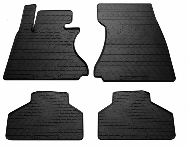 Резиновые коврики BMW 7 (E66) 2002-2008 комплект из 2 штук Stingray
