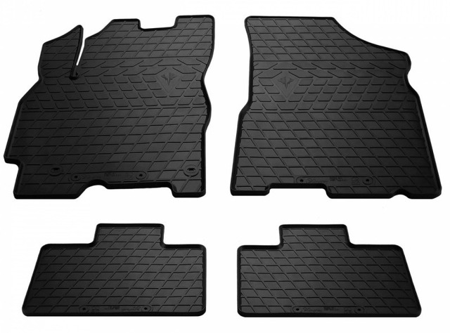 Гумові килимки Chery Tiggo 2 (2016-...) комплект з 4 штук (Stingray)