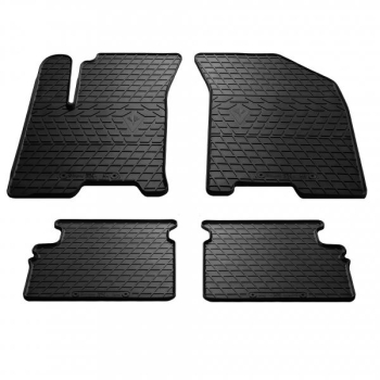 Резиновые коврики Chevrolet Aveo (T200/T250) 2002-2012 комплект из 4 штук Stingray