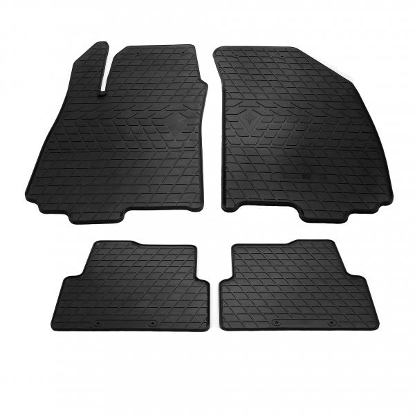 Резиновые коврики Chevrolet Aveo T300 2011-... комплект из 4 штук Stingray