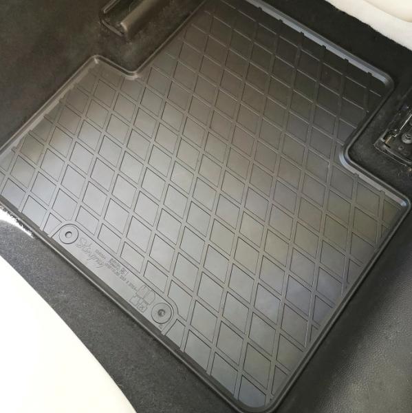 Гумові килимки Chrysler 200 II (2014-...) комплект з 4 штук (Stingray). Фото 5