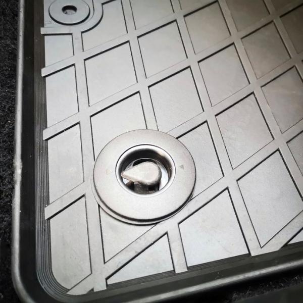 Гумові килимки Chrysler 200 II (2014-...) комплект з 4 штук (Stingray). Фото 3