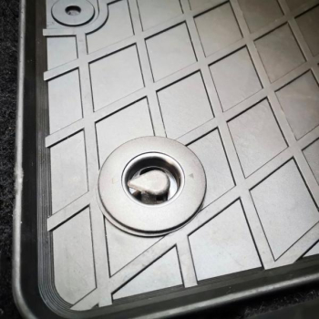 Гумові килимки Chrysler 200 II (2014-...) комплект з 4 штук (Stingray). Фото 3