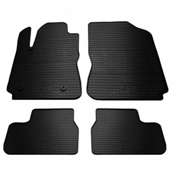 Гумові килимки Citroen C4 Cactus (2014-...) комплект з 4 штук (Stingray)