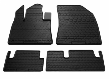 Гумові килимки Citroen C4 Picasso (2013-...) комплект з 4 штук (Stingray)