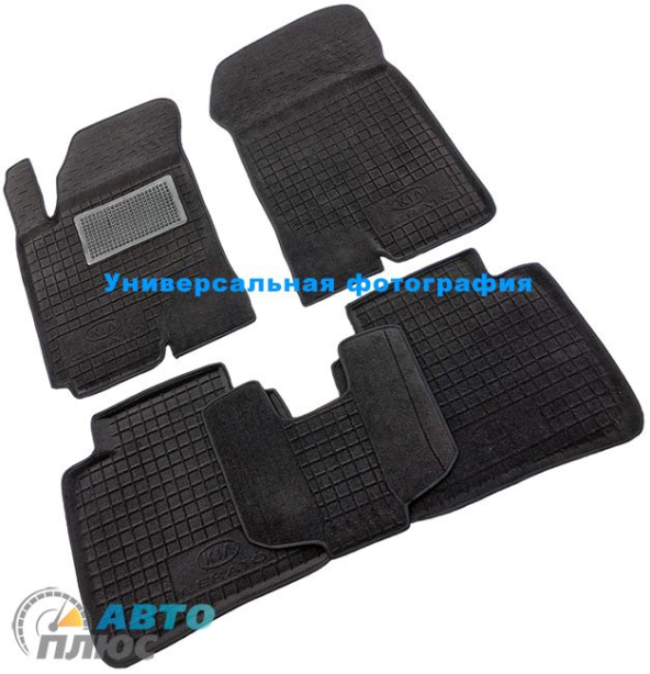 Резиновые коврики Citroen C8 (2002-2014) комплект из 6 штук Stingray. Фото 2