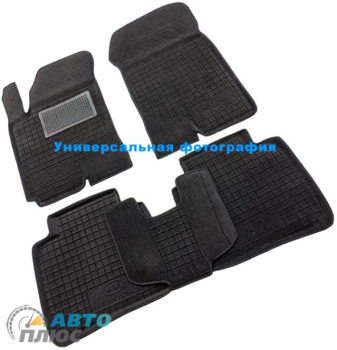 Резиновые коврики Citroen C8 (2002-2014) комплект из 6 штук Stingray. Фото 2