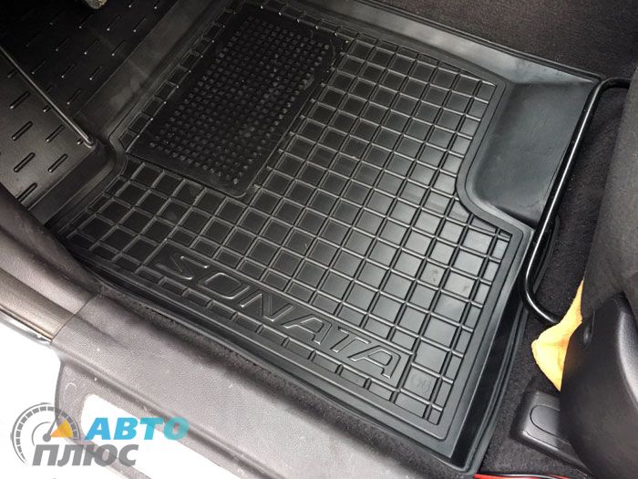 Резиновые коврики Fiat Grande Punto (2005-2018) комплект из 4 штук Stingray. Фото 7