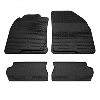 Резиновые коврики Ford Fiesta (2002-2008) комплект из 4 штук Stingray