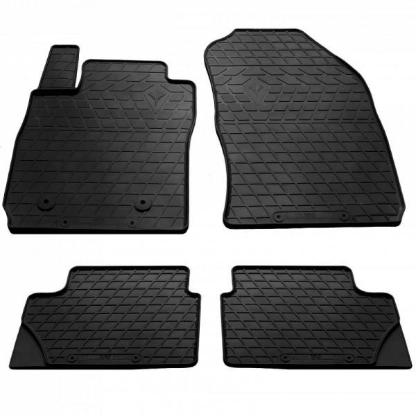 Резиновые коврики Ford Fiesta (Mk7) (USA) (2010-2017) комплект из 4 штук (Stingray)