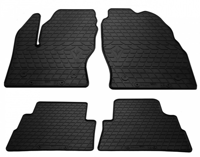 Резиновые коврики Ford Kuga II (2013-2020) комплект из 4 штук (Stingray)
