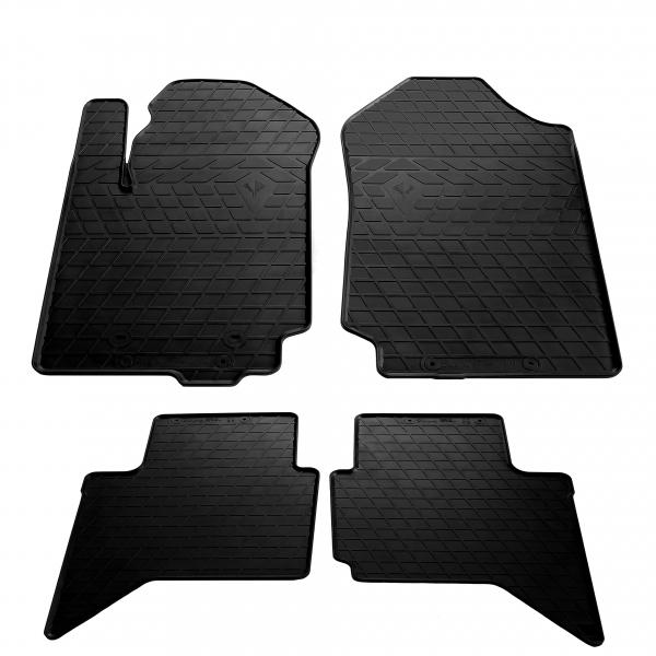Резиновые коврики Ford Ranger (2011-...) комплект из 4 штук Stingray