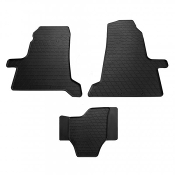 Резиновые коврики Ford Transit (2006-2014) комплект из 3 штук (Stingray)