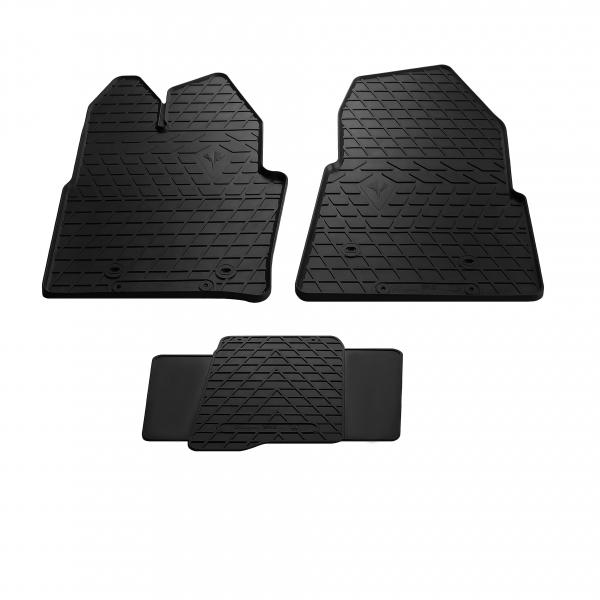 Резиновые коврики Ford Transit (2014-...) комплект из 3 штук (Stingray)