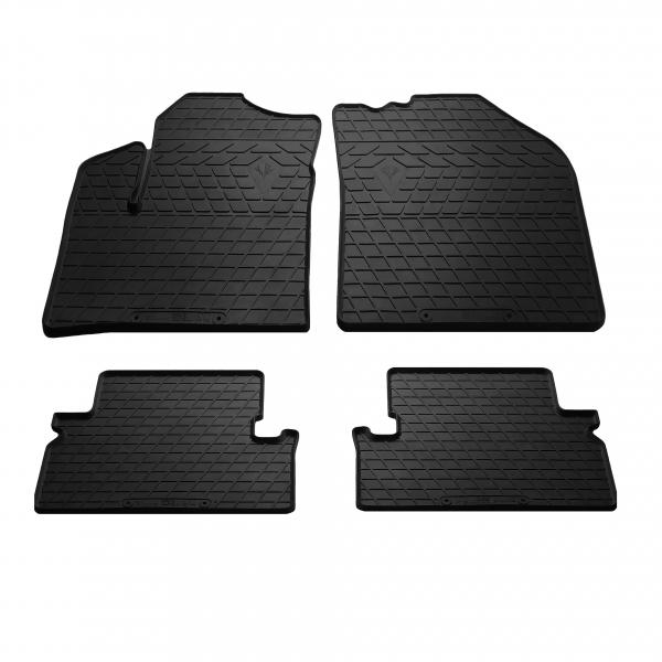 Резиновые коврики Ford Transit Connect (2002-2013) комплект из 4 штук Stingray
