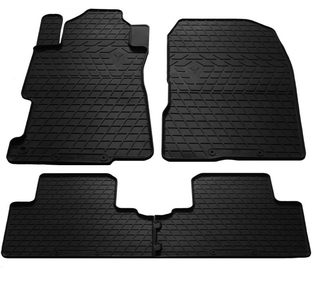 Резиновые коврики Honda Civic sedan 4d 2000-2005 комплект из 4 штук Stingray