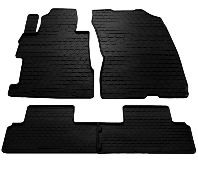 Резиновые коврики Honda Civic sedan (4d) 2006-2011 комплект из 4 штук (Stingray)