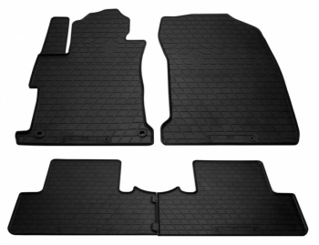 Резиновые коврики Honda Civic sedan (4d) 2011-2016 комплект из 4 штук (Stingray)