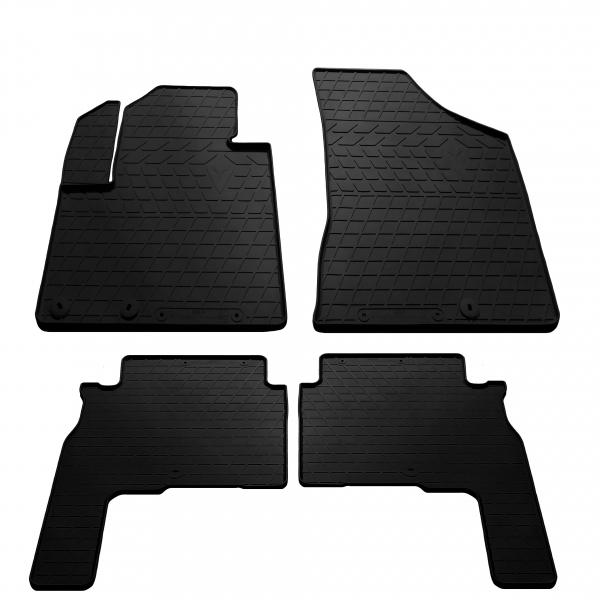 Резиновые коврики Hyundai Santa Fe II (CM) (2010-2012) комплект из 4 штук (Stingray)