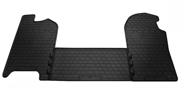 Гумові килимки Iveco Daily IV (2006-2011) комплект з 3 штук (Stingray)