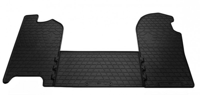 Гумові килимки Iveco Daily V (2011-2014) комплект з 3 штук (Stingray)