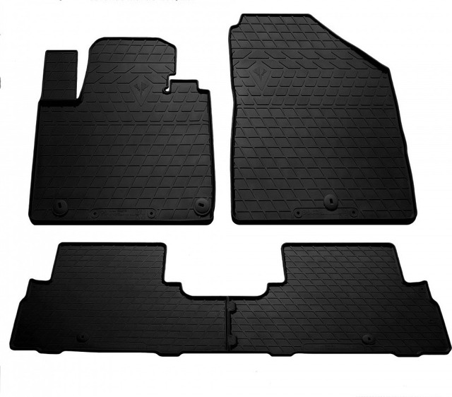 Резиновые коврики Kia Sorento III (UM) 2014-2020 комплект из 4 штук Stingray
