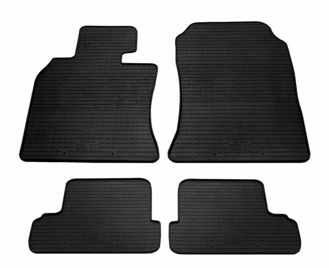 Резиновые коврики Mini Cooper I R53 (2001-2006) комплект из 4 штук (Stingray)