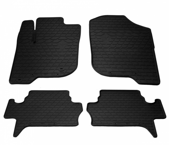 Резиновые коврики Mitsubishi Pajero Sport II (2008-2016) комплект из 4 штук Stingray