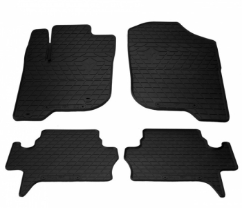 Резиновые коврики Mitsubishi Pajero Sport II (2008-2016) комплект из 4 штук Stingray