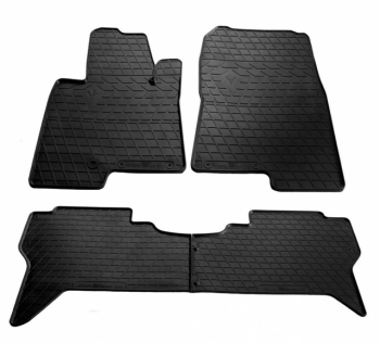 Резиновые коврики Mitsubishi Pajero Wagon III V60 1999-2006 комплект из 4 штук Stingray