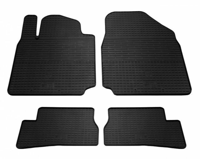 Резиновые коврики Nissan Micra III K12 2003-2010 комплект из 4 штук Stingray