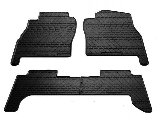Резиновые коврики Nissan Patrol Y61 1997-2013 комплект из 4 штук Stingray