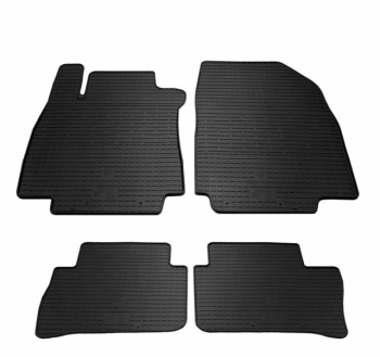 Резиновые коврики Nissan Tiida C11 2004-2011 комплект из 4 штук Stingray