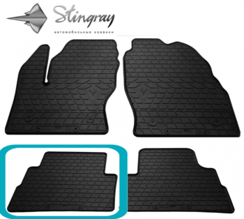 Резиновые коврики Opel Combo D (2011-2018) комплект из 4 штук Stingray. Фото 5