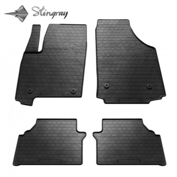 Резиновые коврики Opel Meriva A (2002-2010) комплект из 4 штук Stingray